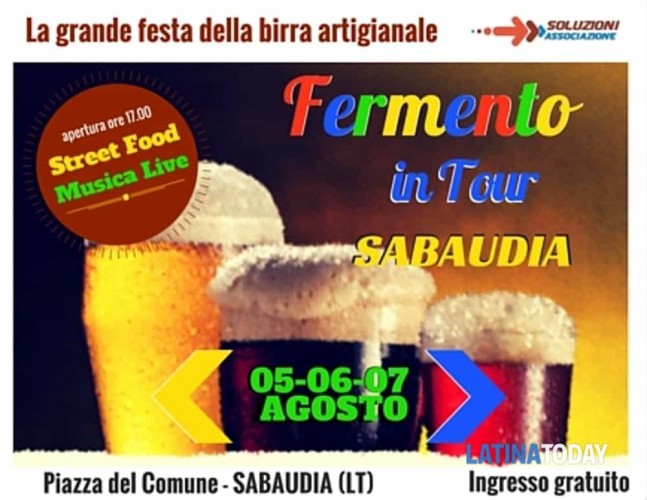 fermento in tour sabaudia